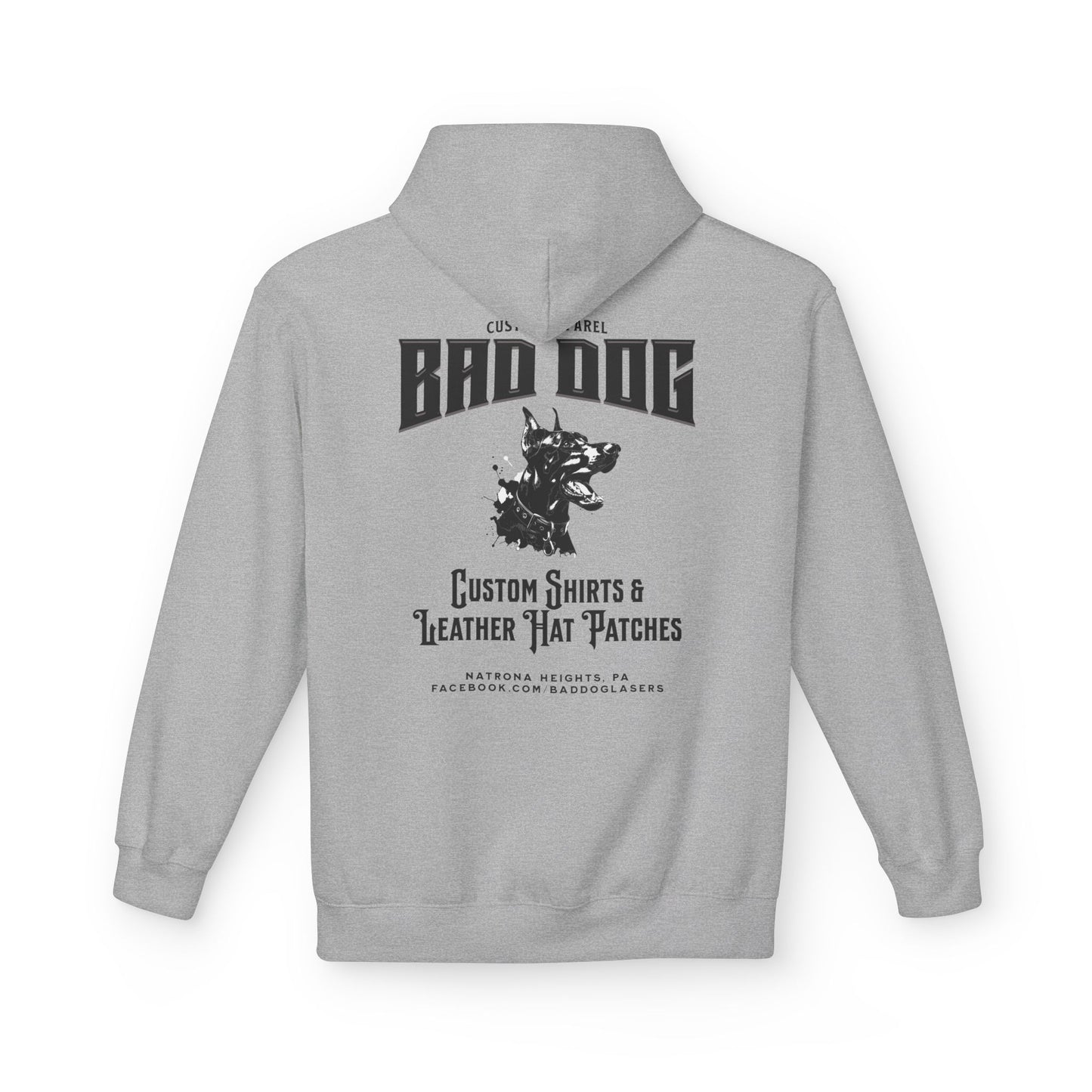 Bad Dog Unisex Fleece Hoodie
