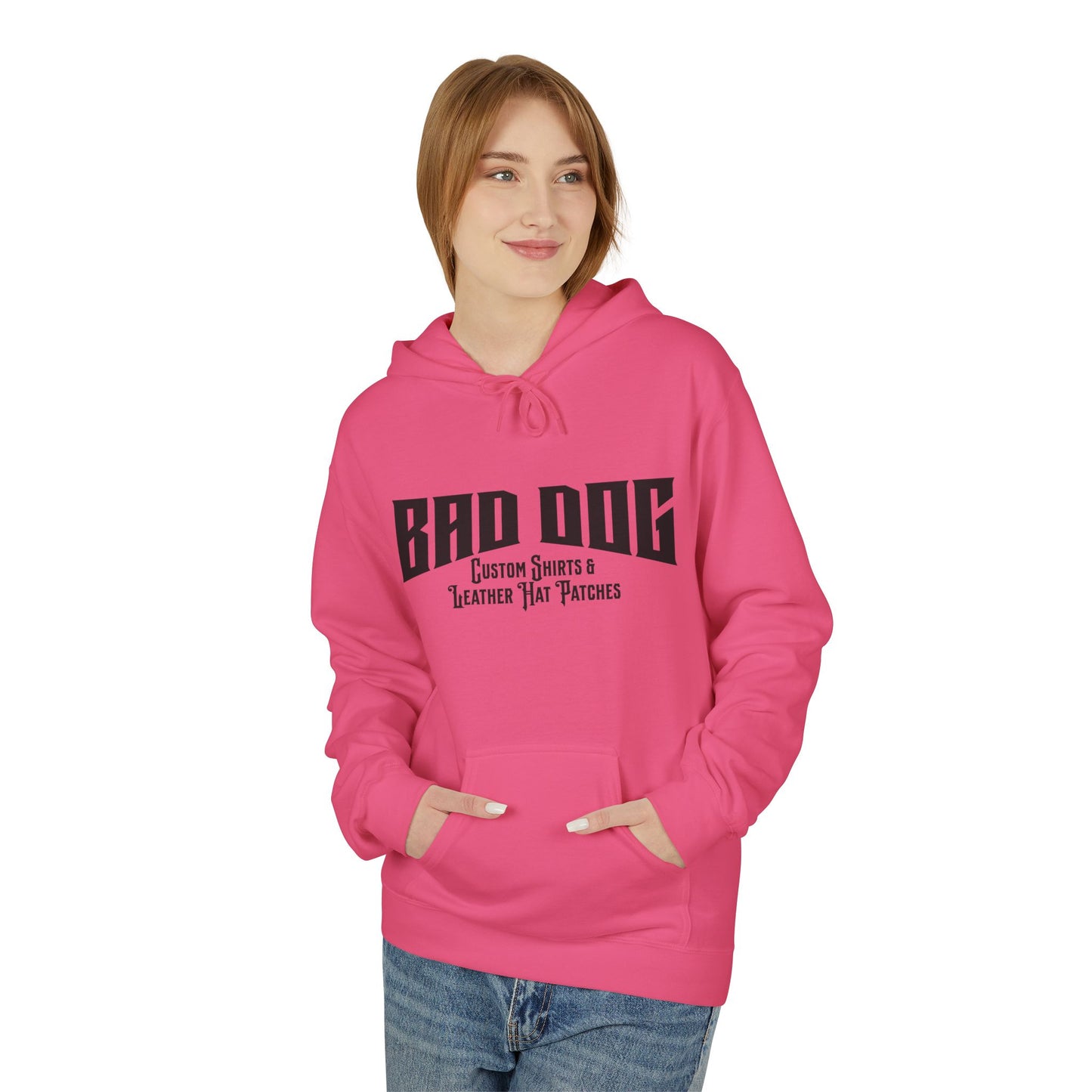 Bad Dog Unisex Fleece Hoodie