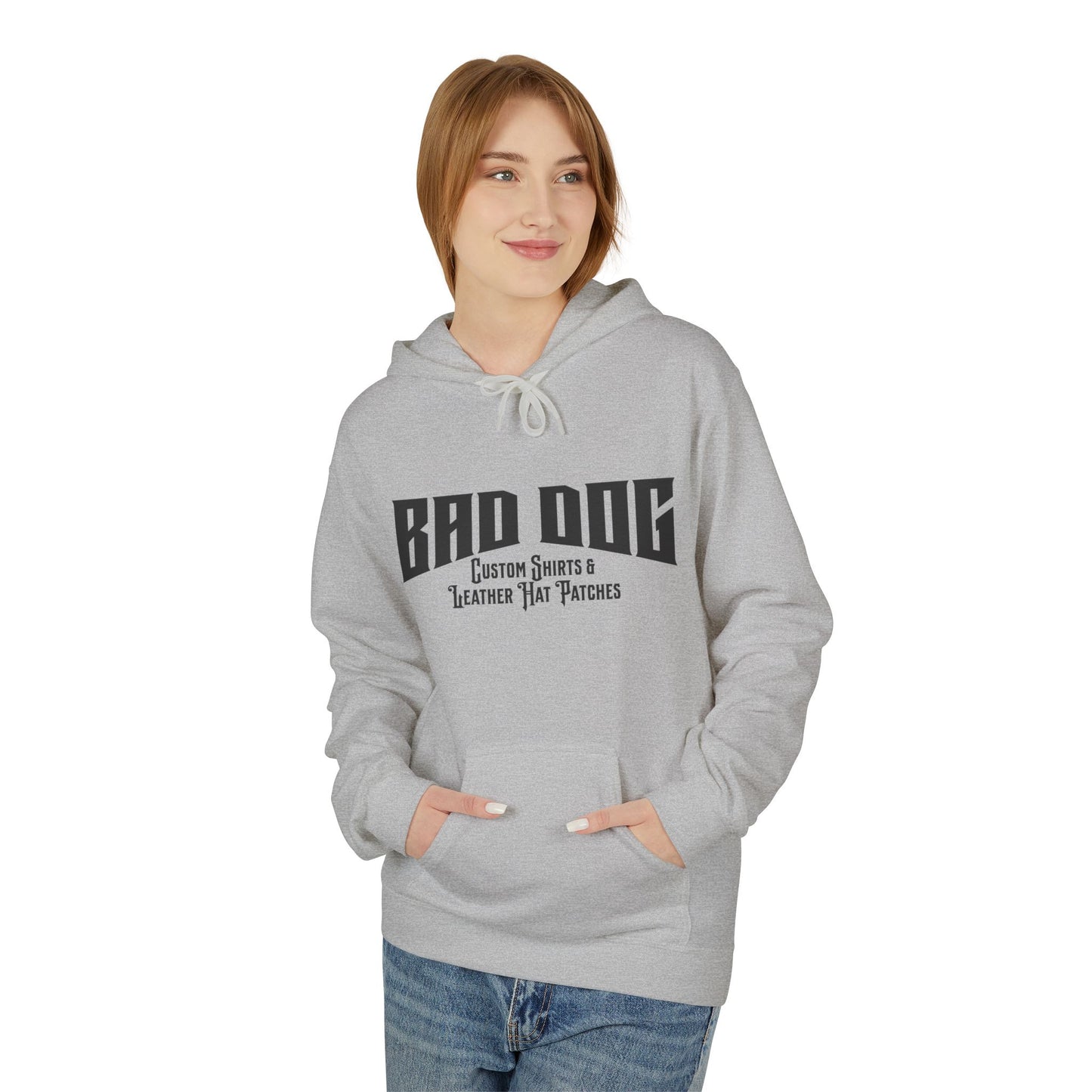 Bad Dog Unisex Fleece Hoodie