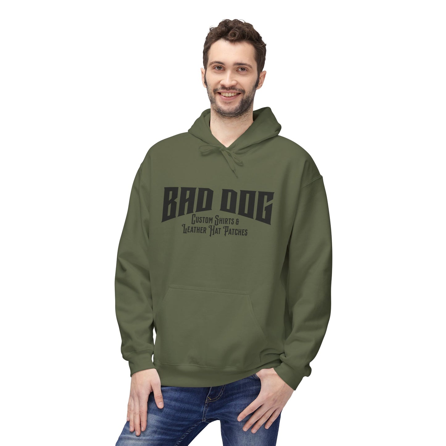 Bad Dog Unisex Fleece Hoodie