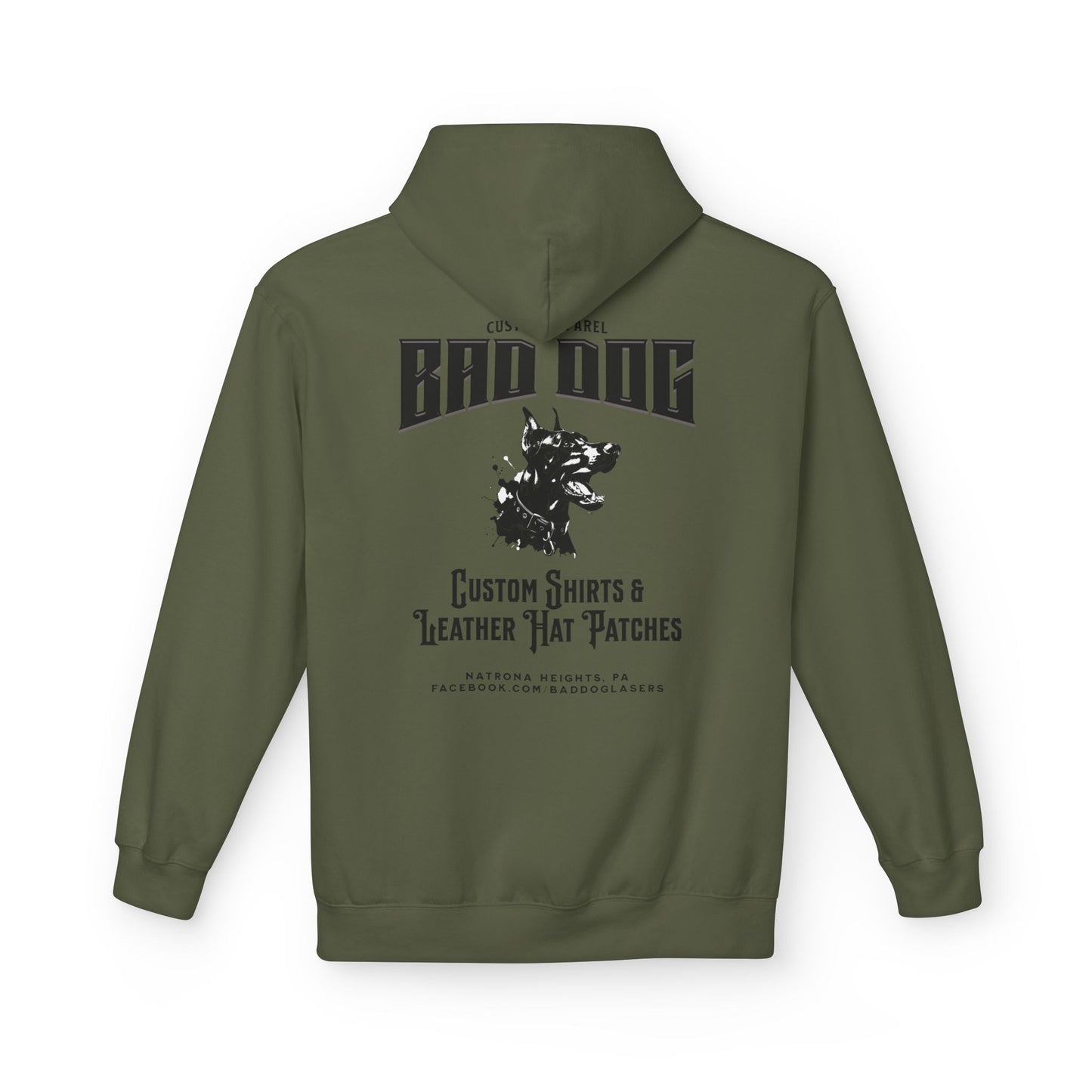 Bad Dog Unisex Fleece Hoodie