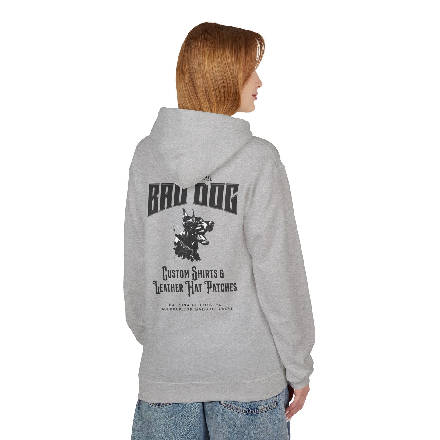 Bad Dog Unisex Fleece Hoodie