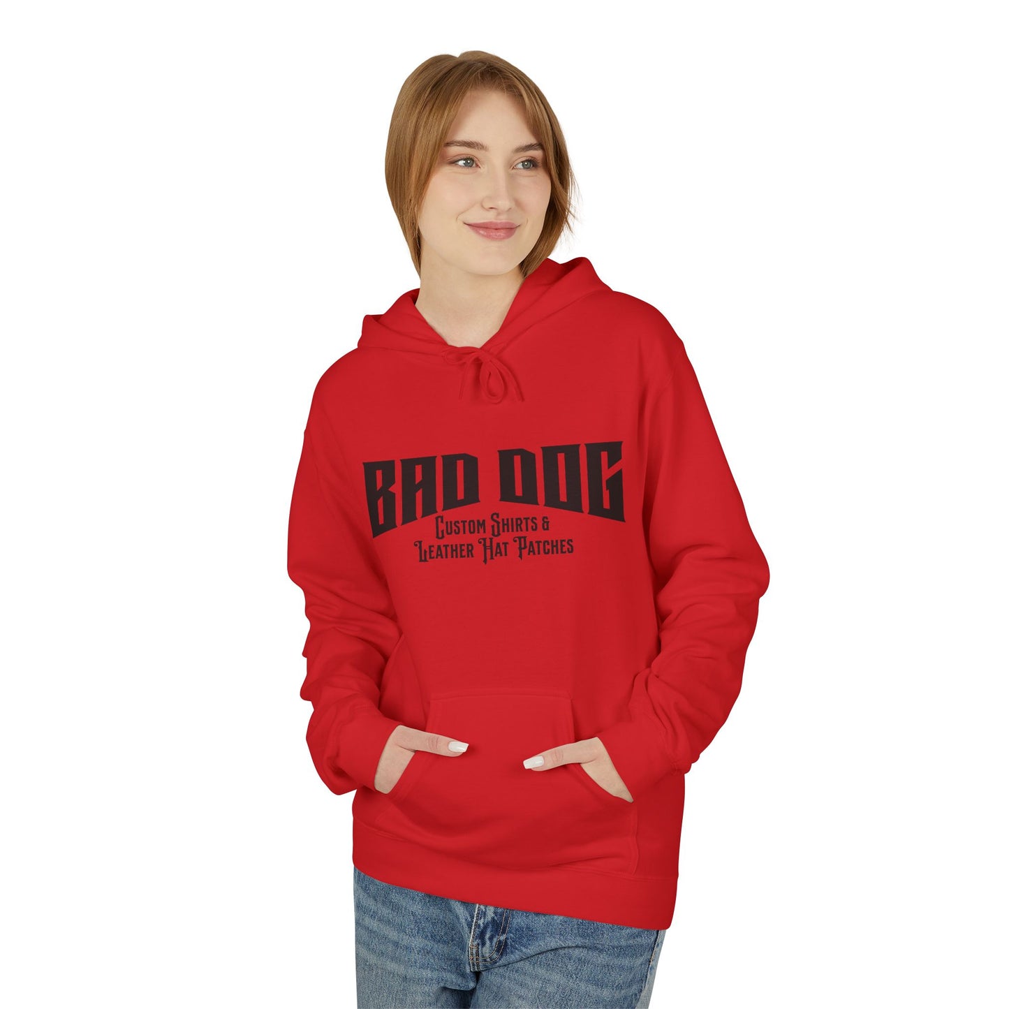 Bad Dog Unisex Fleece Hoodie