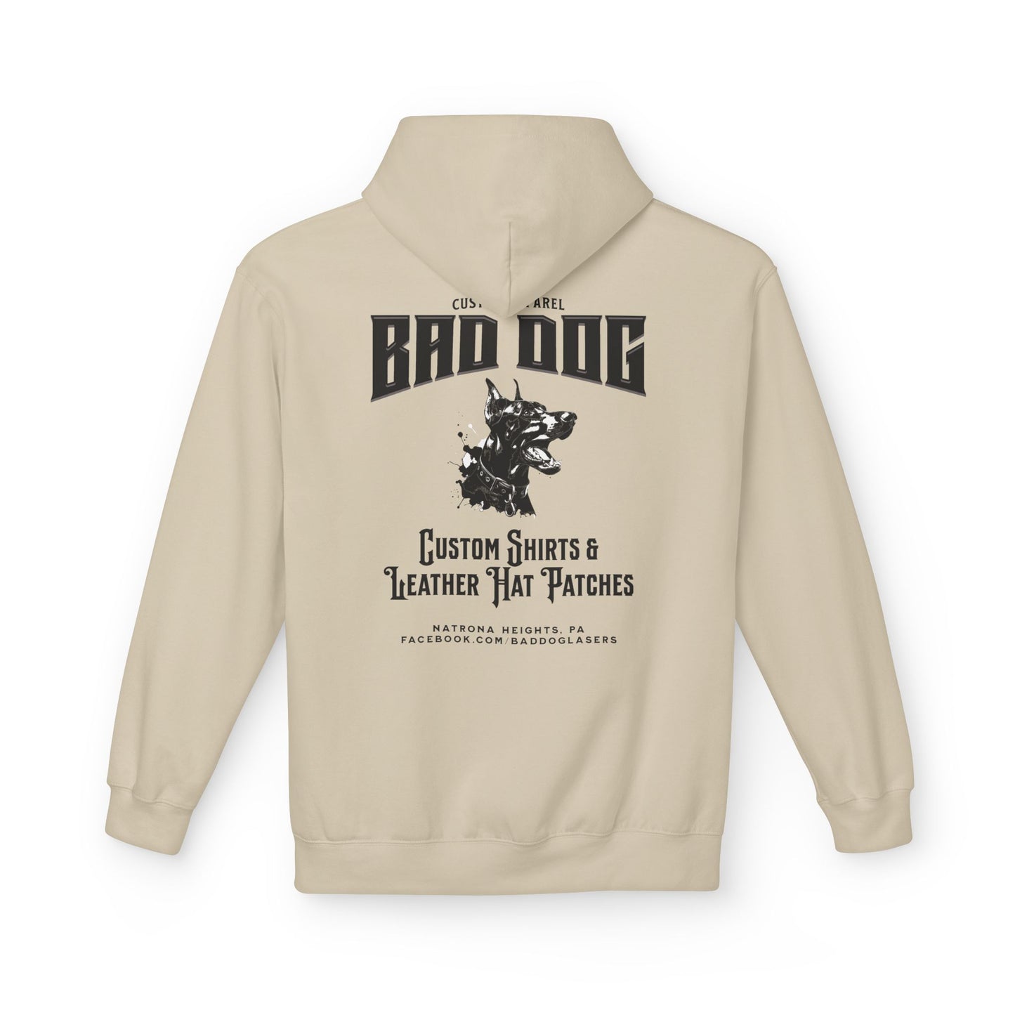 Bad Dog Unisex Fleece Hoodie