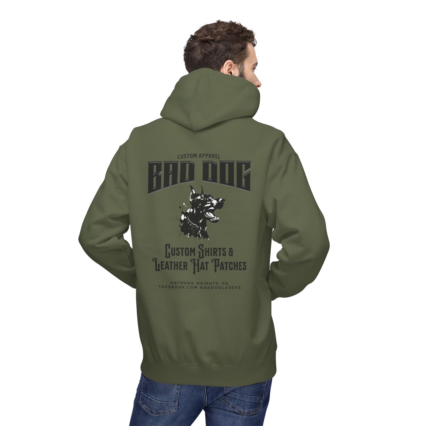 Bad Dog Unisex Fleece Hoodie