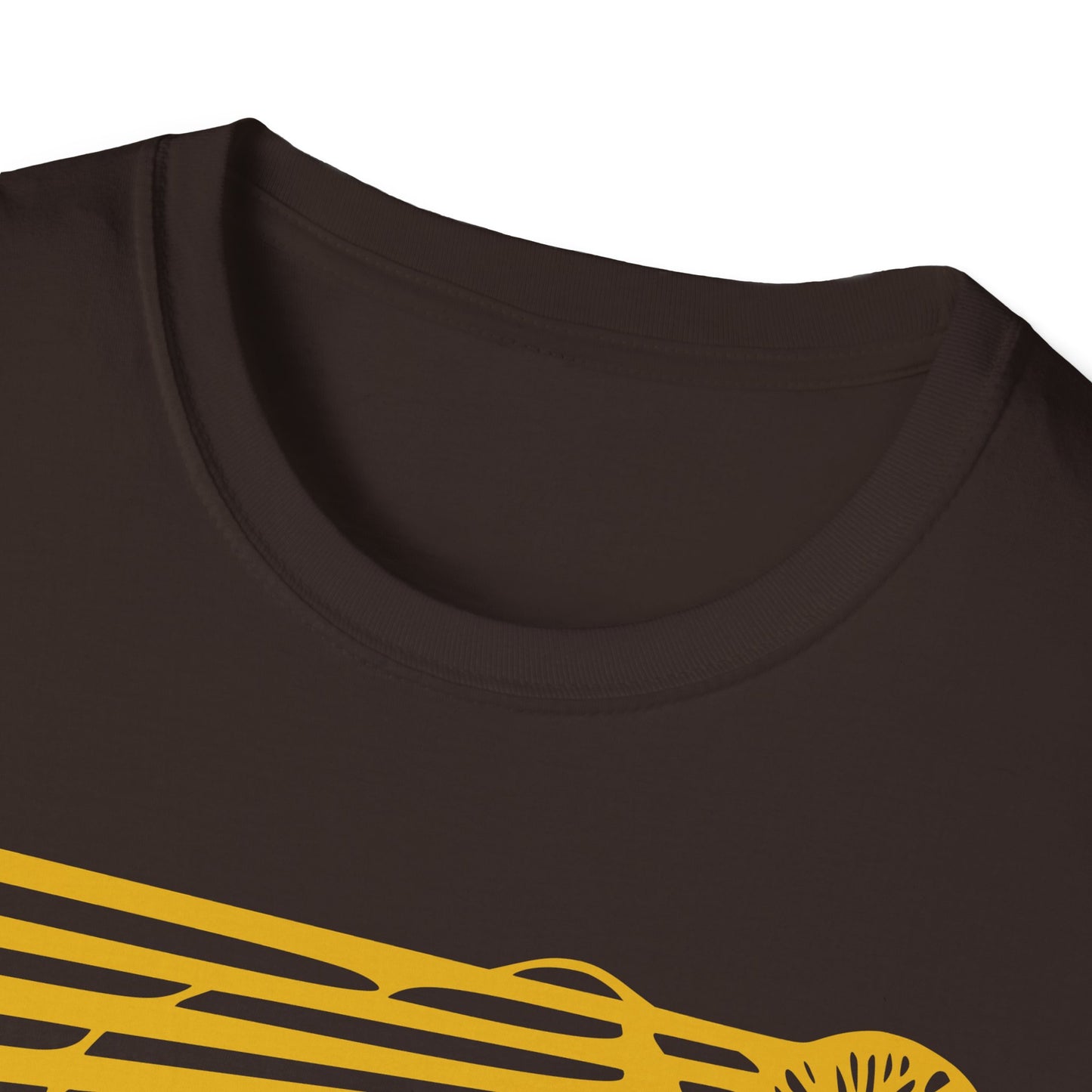 Gold Flying Ram Graphic Unisex T-Shirt