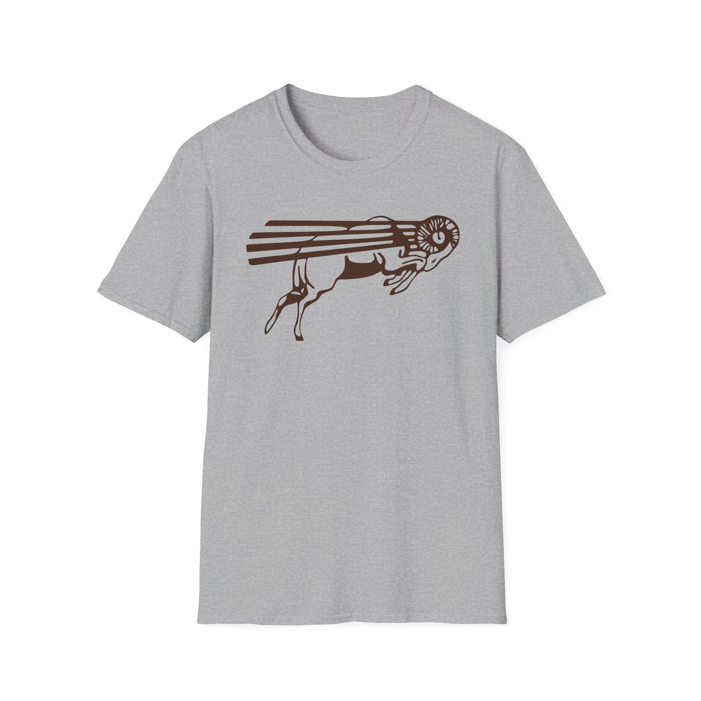 Brown Flying Ram T-Shirt
