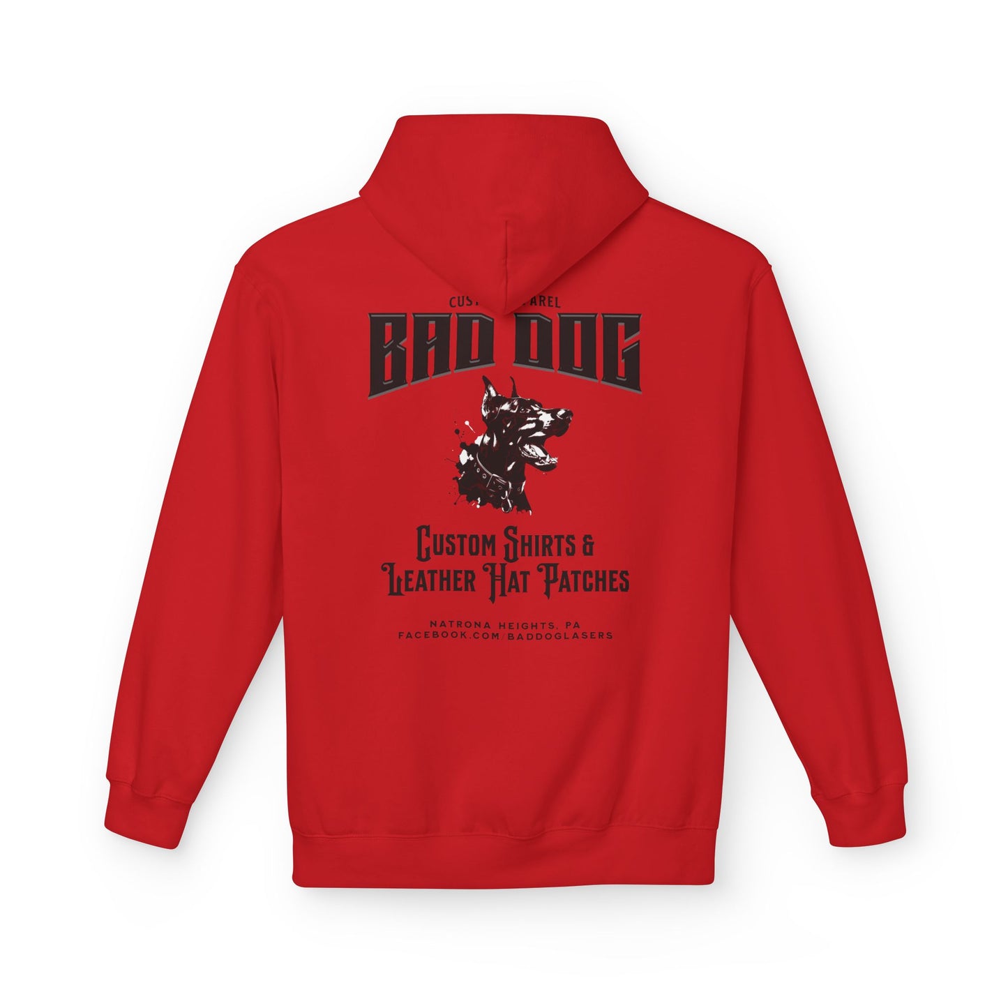 Bad Dog Unisex Fleece Hoodie