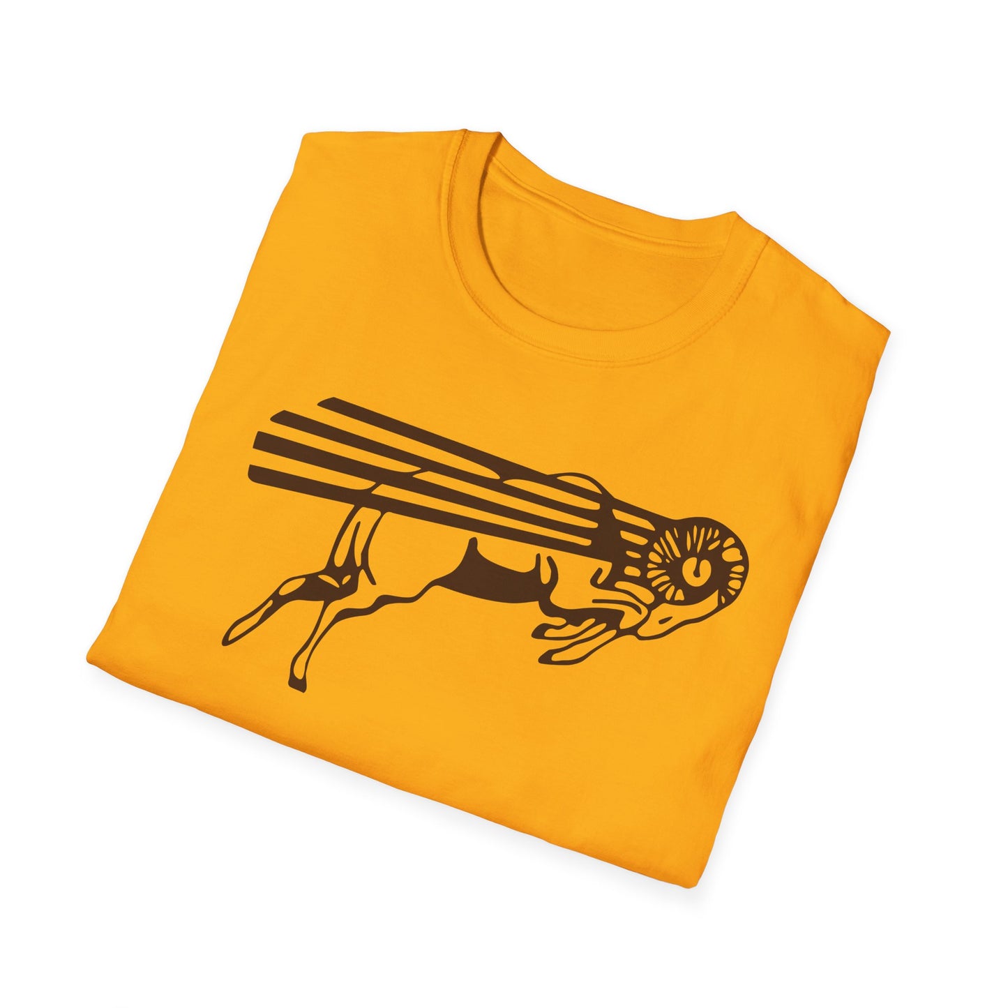 Brown Flying Ram T-Shirt