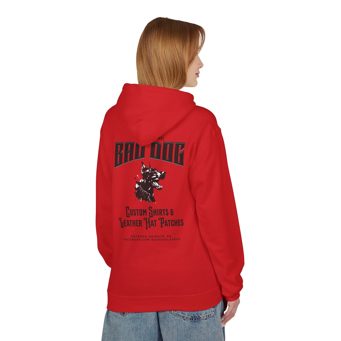 Bad Dog Unisex Fleece Hoodie
