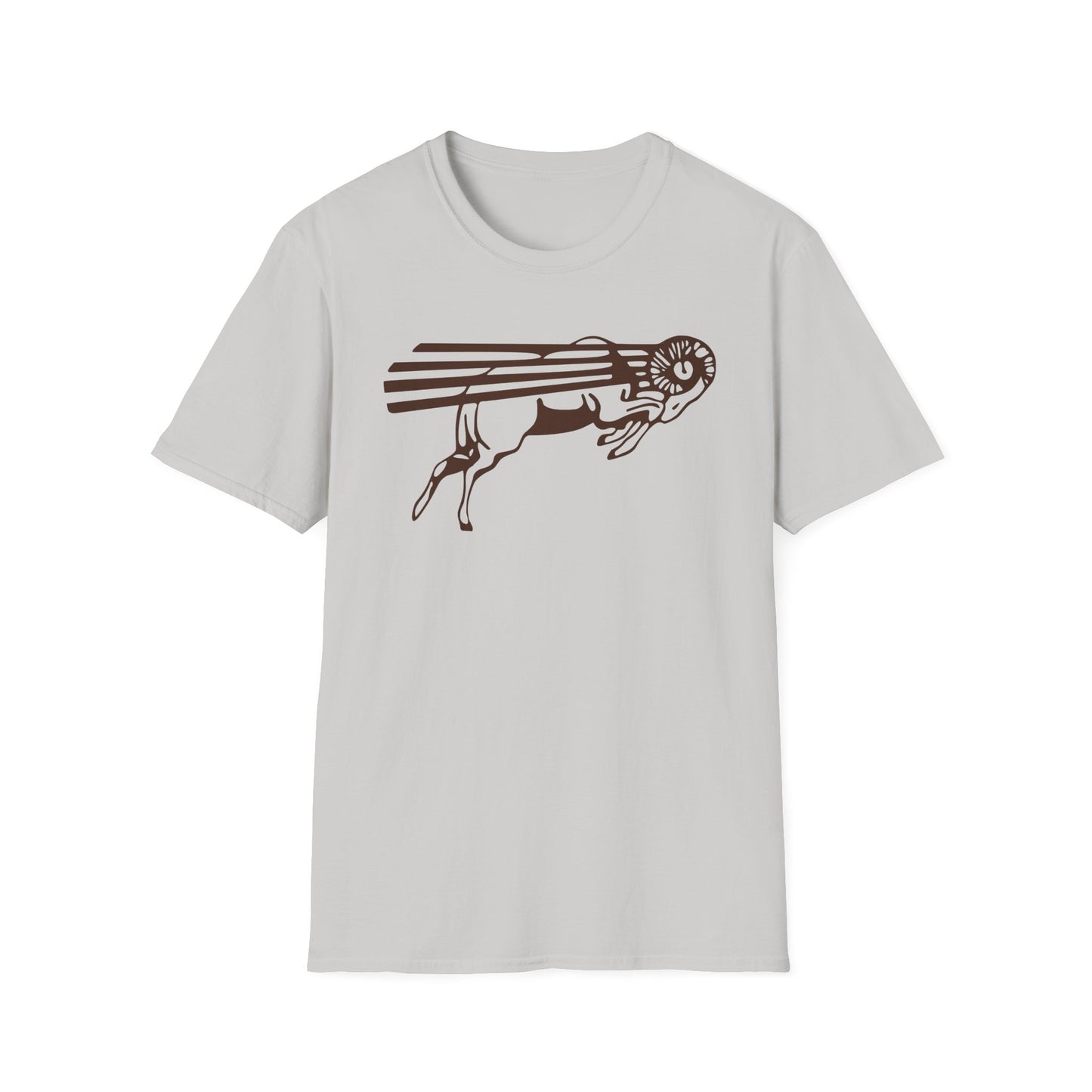 Brown Flying Ram T-Shirt