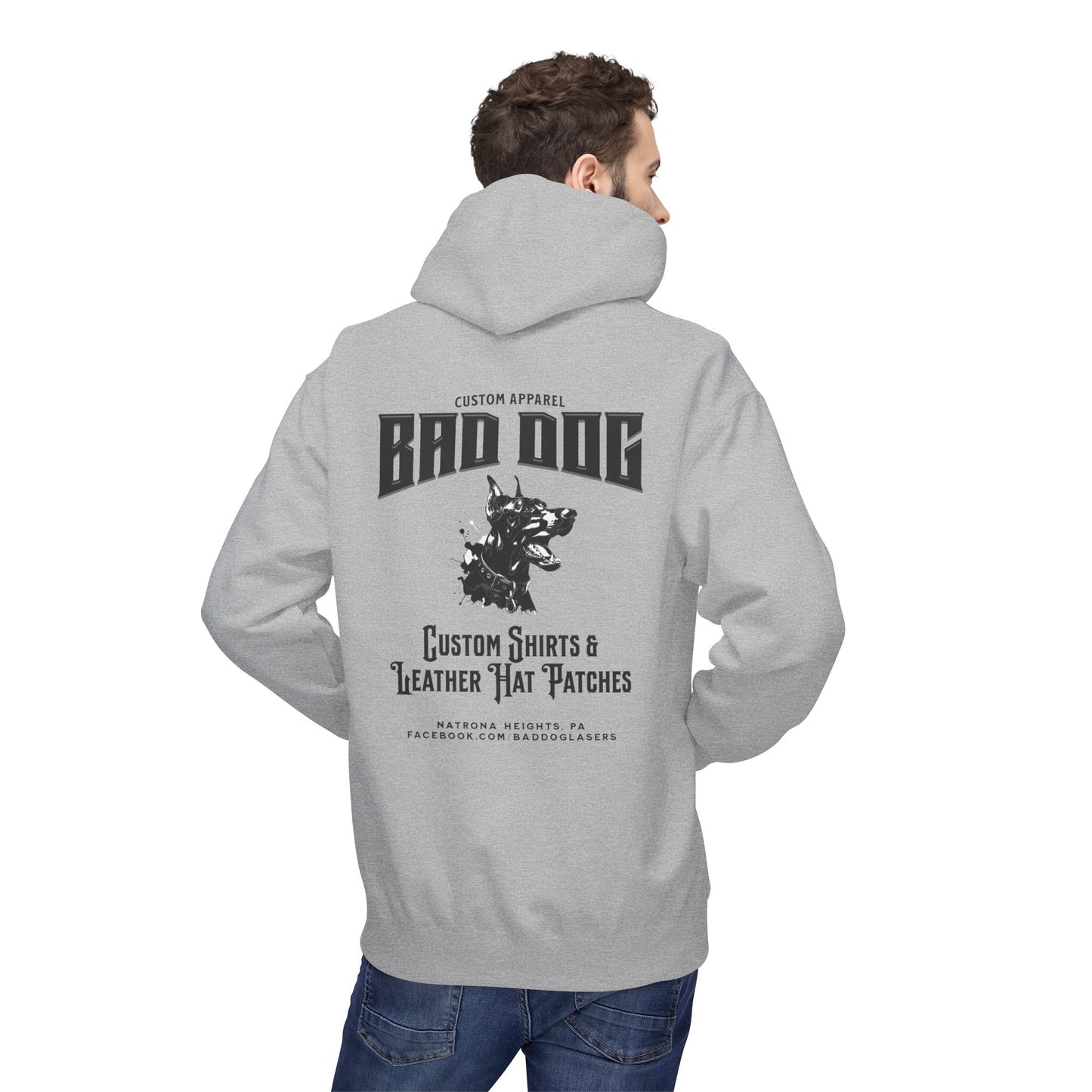 Bad Dog Unisex Fleece Hoodie