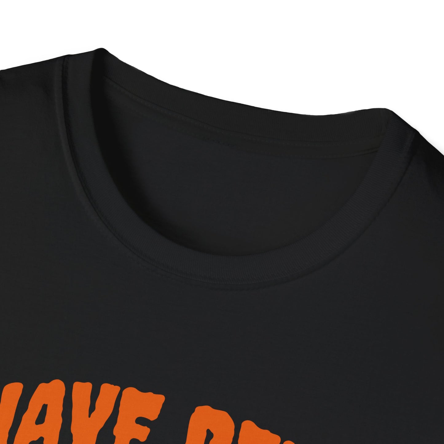 Halloween Ready Unisex Softstyle T-Shirt, Fun Halloween Tee, Fall Celebration Shirt, Spooky Season Apparel, Halloween Outfit