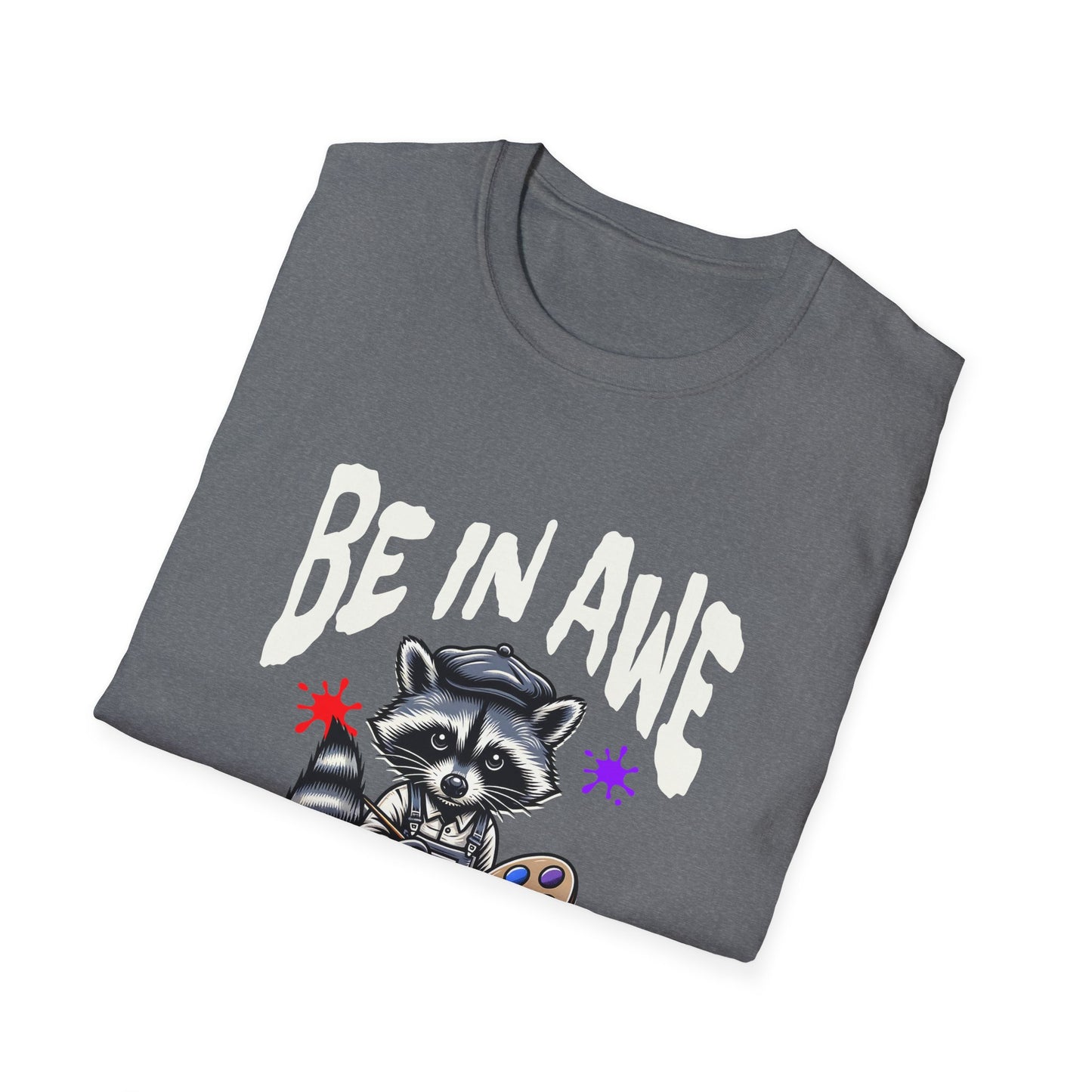Awe-tism T-Shirt, Cute Animal Tee, Unisex Graphic Shirt, Creative Gifts, Art Lover Apparel, Fun Gift Idea