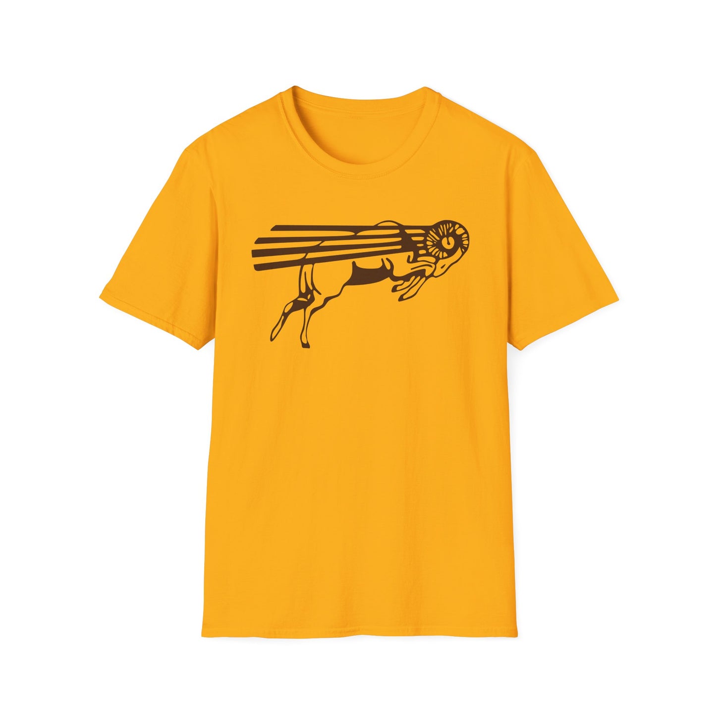 Brown Flying Ram T-Shirt