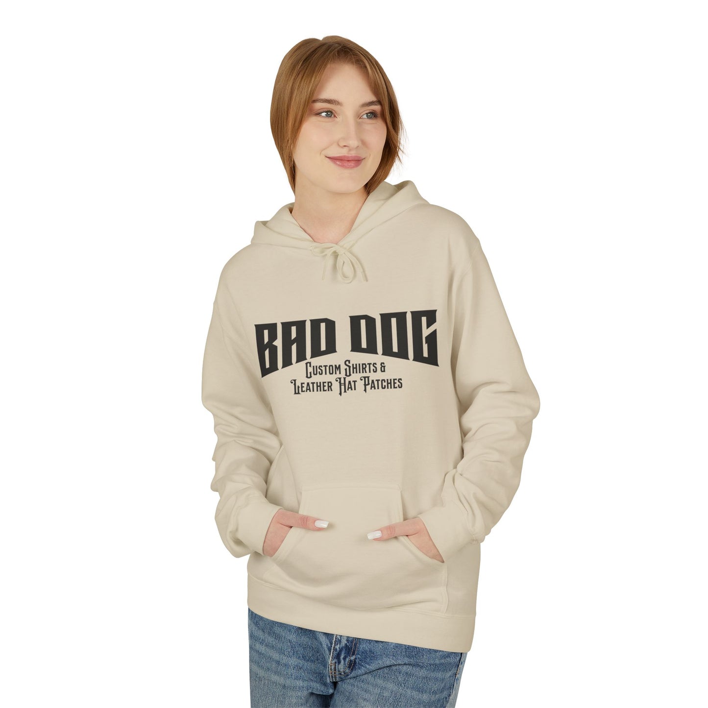 Bad Dog Unisex Fleece Hoodie