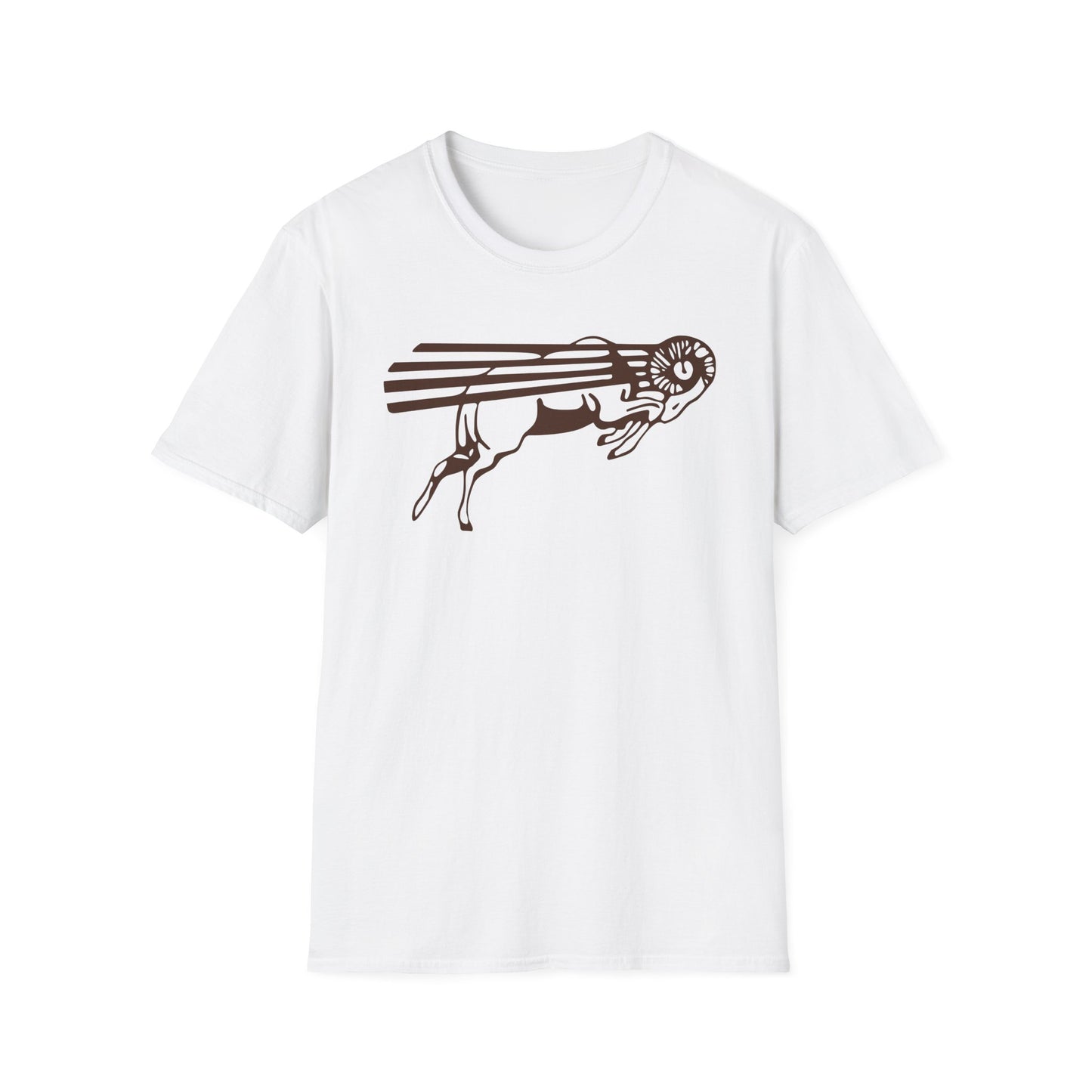 Brown Flying Ram T-Shirt