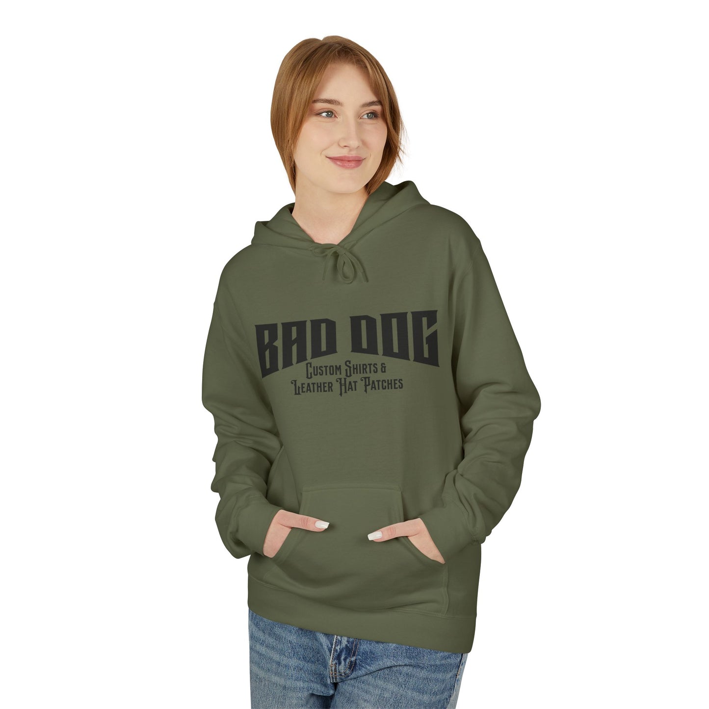 Bad Dog Unisex Fleece Hoodie