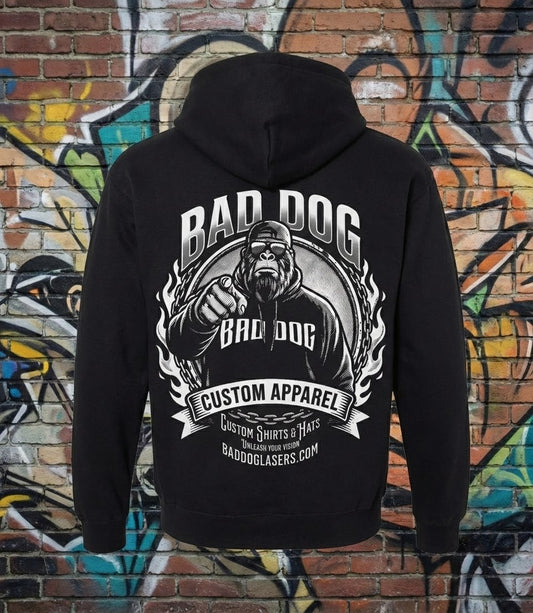 Bad Dog Official Hoodie – "Biggie the Bigfoot" Edition